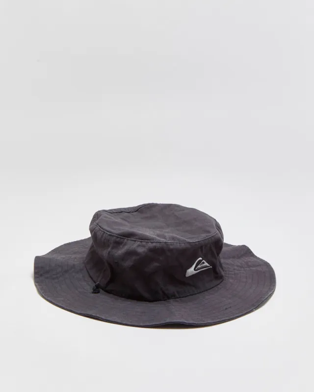 Vintage Quiksilver Slate Grey Canvas Bushmaster Boonie Hat - L/XL made by Rokit