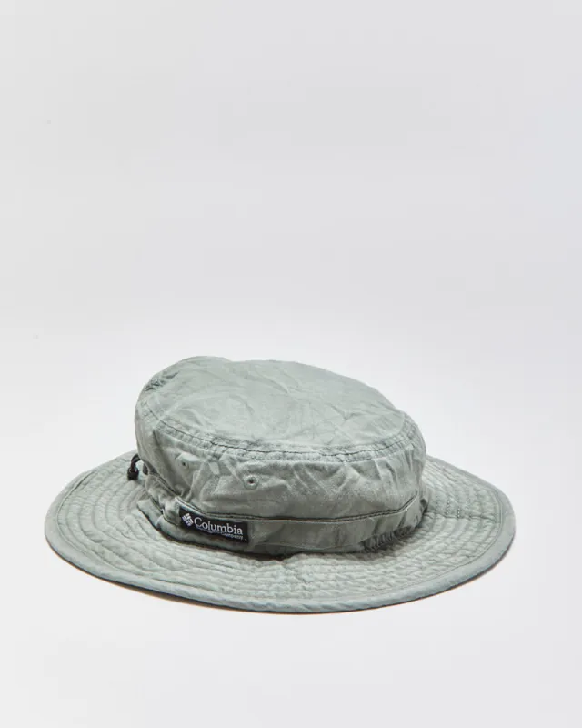 Vintage '04 Y2K Columbia Khaki Canvas Adjustable Boonie Hat - OS made by Columbia