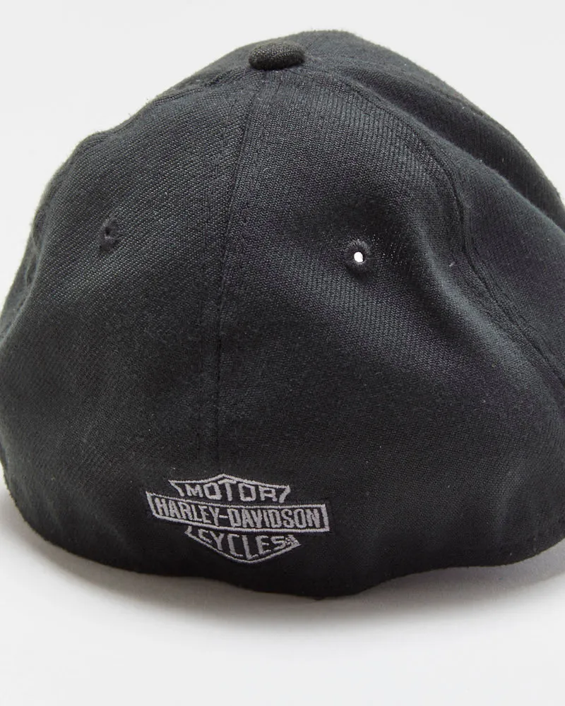 Vintage Harley Davidson x New Era 39Thirty Embroidered Stretch-Fit Baseball Cap - M/L sold by Rokit product image thumbnail 4