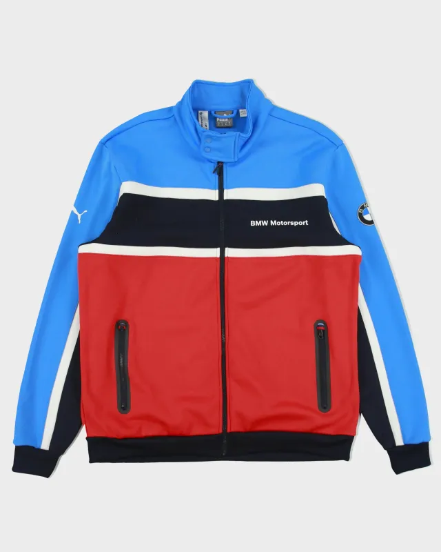 Vintage Puma BMW Motorsport Fleece Lined Soft Shell Track Jacket - XL made by Puma