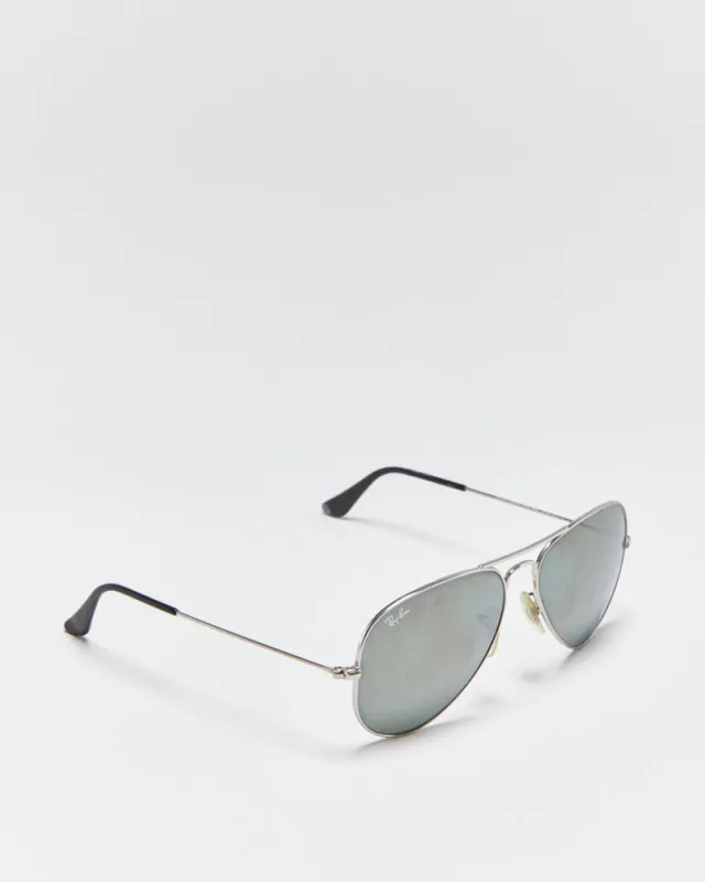Vintage Ray-Ban Black Polarised Aviator Sunglasses made by Ray-Ban