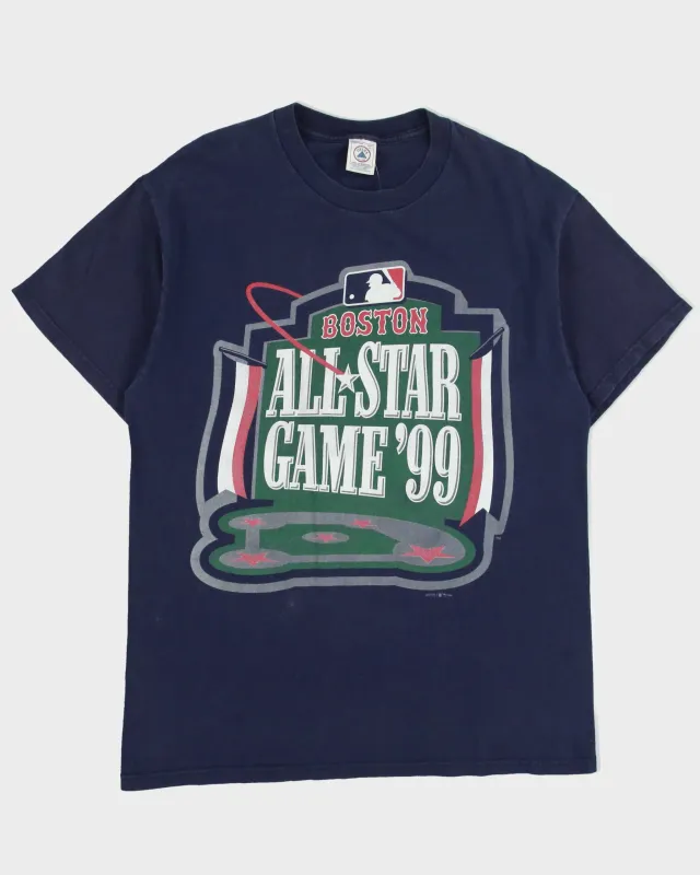 Vintage 1999 Boston All Star Game MLB Heavyweight Delta Crewneck T-Shirt - L made by MLB