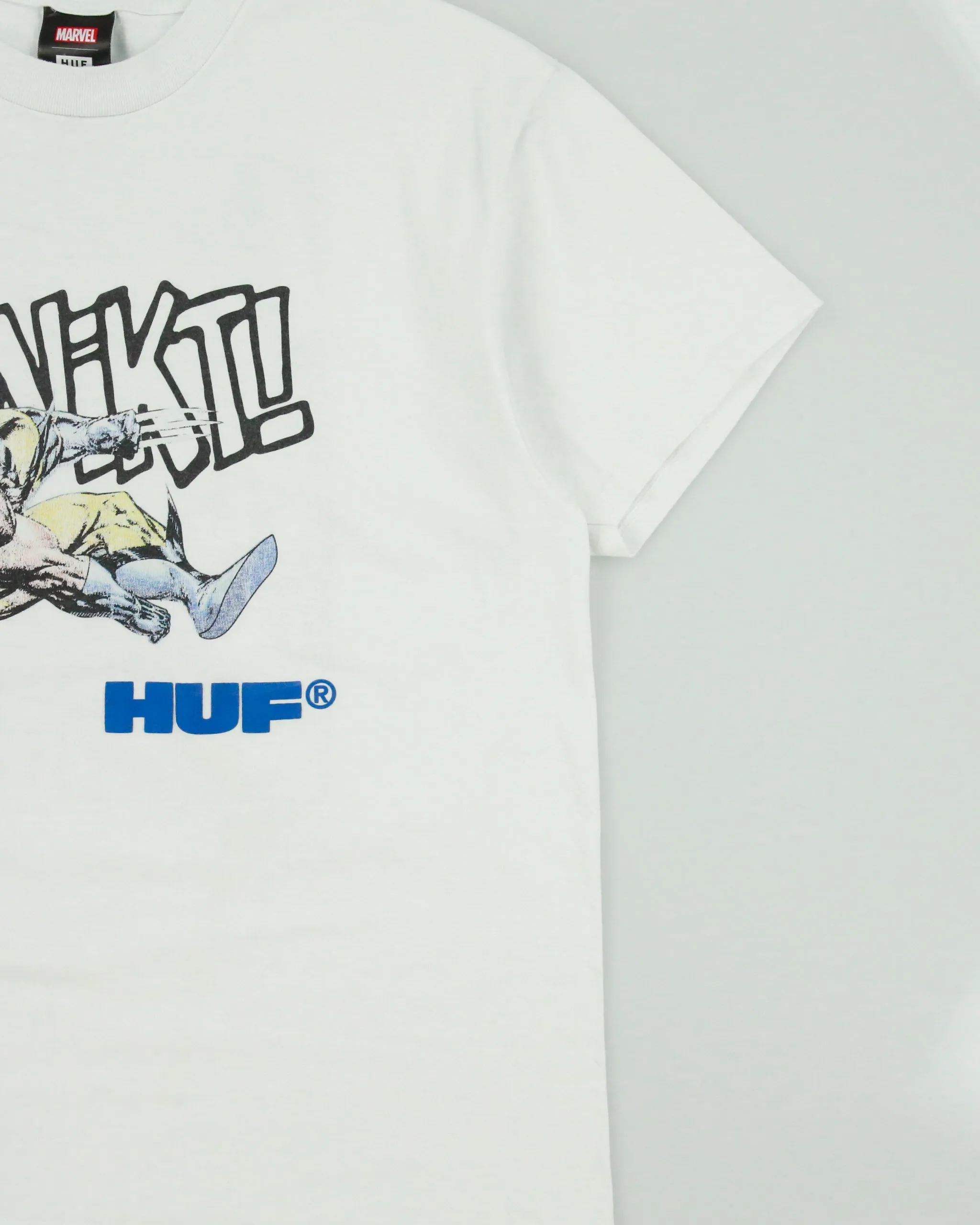 Marvel x HUF Heavyweight Wolverine Snikt! Crewneck T-Shirt - L sold by Rokit product image thumbnail 3