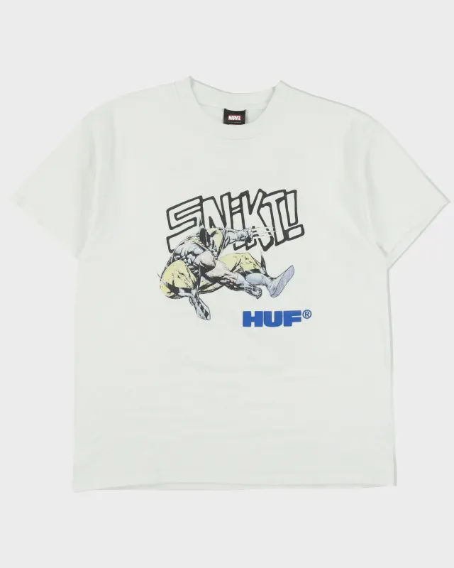 Marvel x HUF Heavyweight Wolverine Snikt! Crewneck T-Shirt - L made by Marvel