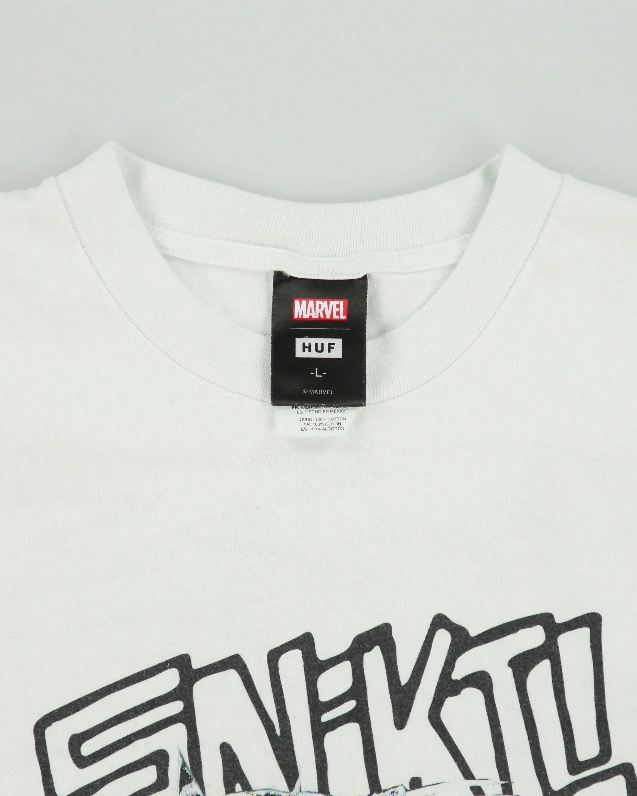 Marvel x HUF Heavyweight Wolverine Snikt! Crewneck T-Shirt - L sold by Rokit product image thumbnail 5