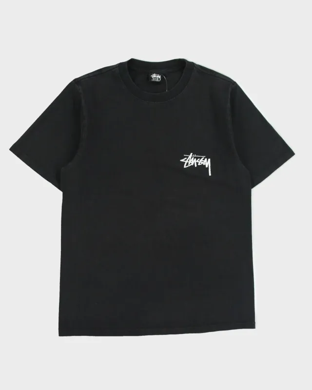 Vintage Stussy Heavyweight Fuzzy Dice Crewneck T-Shirt - S made by Stussy