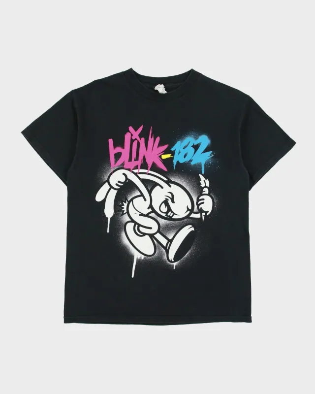 Vintage Blink-182 Honda Civic 2011 Tour Heavyweight Alstyle Crewneck T-Shirt - M made by Rokit