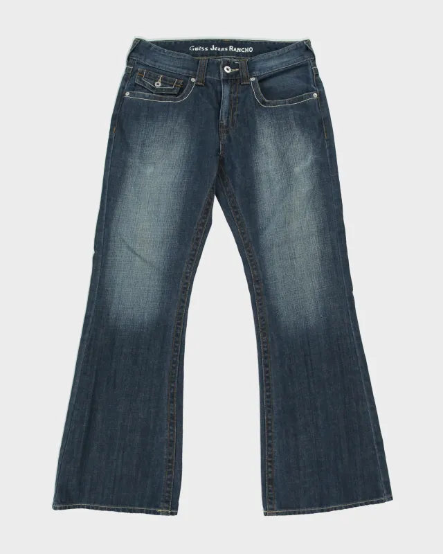 Vintage Y2K 2000s Guess Rancho Bootcut Jeans - W32 L30 made by Guess
