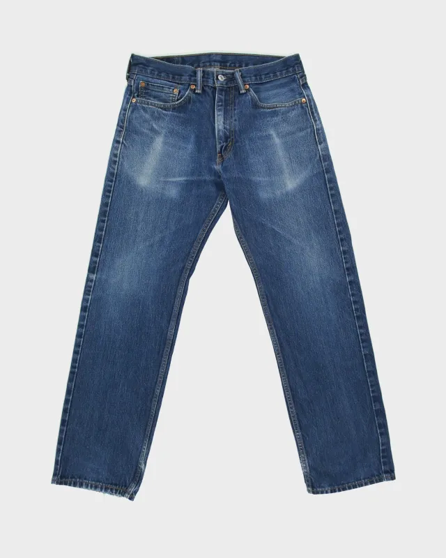 Vintage 2010s Levi's 505 Regular Mid- Rise Straight Leg Jeans - W31 L28 made by Levi's