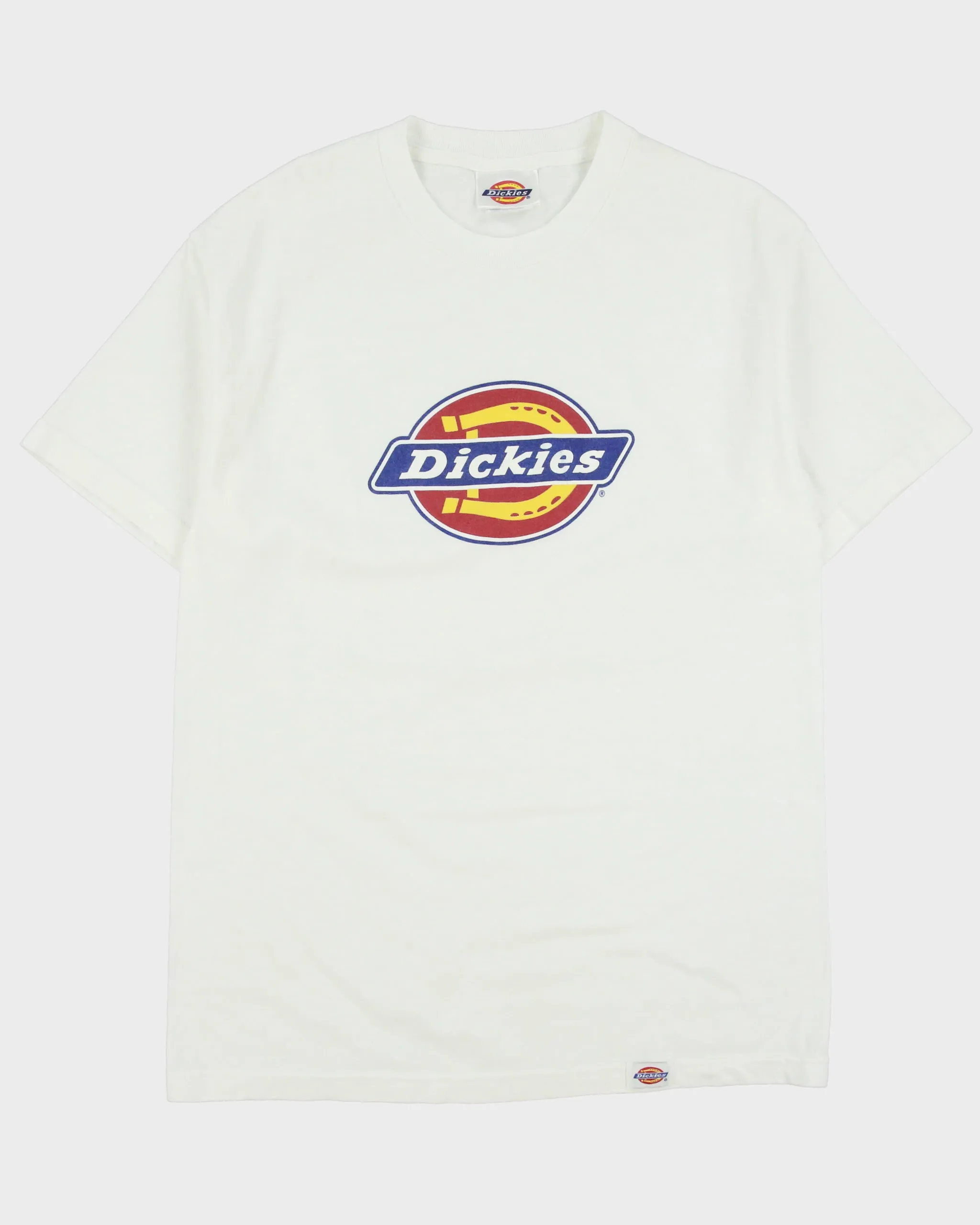Vintage Y2K 00s Dickies Heavyweight Icon Logo Crewneck T-Shirt - L sold by Rokit