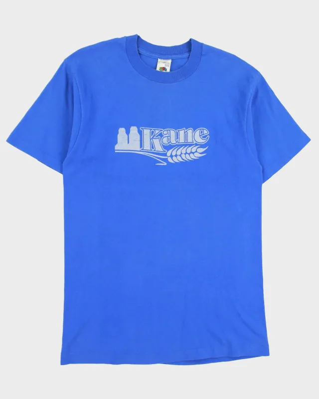 Vintage 1990 Kane Heavyweight Made In Canada Single Stitch Crewneck T-Shirt - L made by Fruit of the Loom