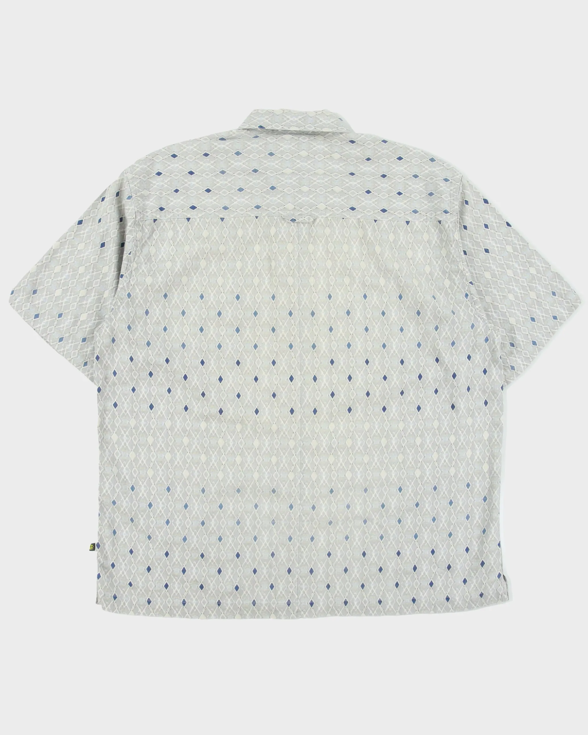 Vintage Y2K 00s The North Face A5 Series Diamond Patterned Short Sleeve Shirt - L sold by Rokit product image thumbnail 2
