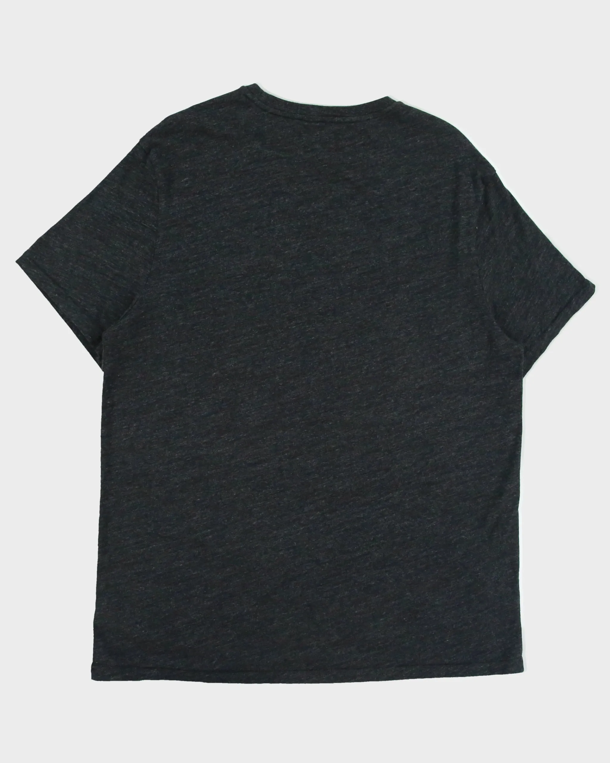 Vintage Polo Ralph Lauren Grey Marl Heavyweight Single Stitch Crewneck T-Shirt - XL sold by Rokit product image thumbnail 2
