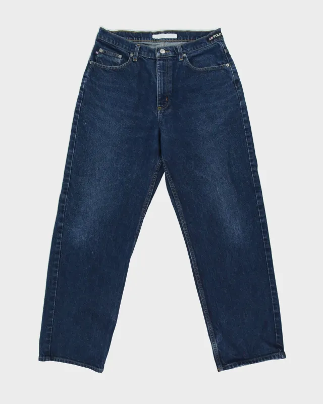 Vintage 1990s Polo Ralph Lauren Relaxed 'Loose' Fit Jeans - W32 L30 made by Ralph Lauren