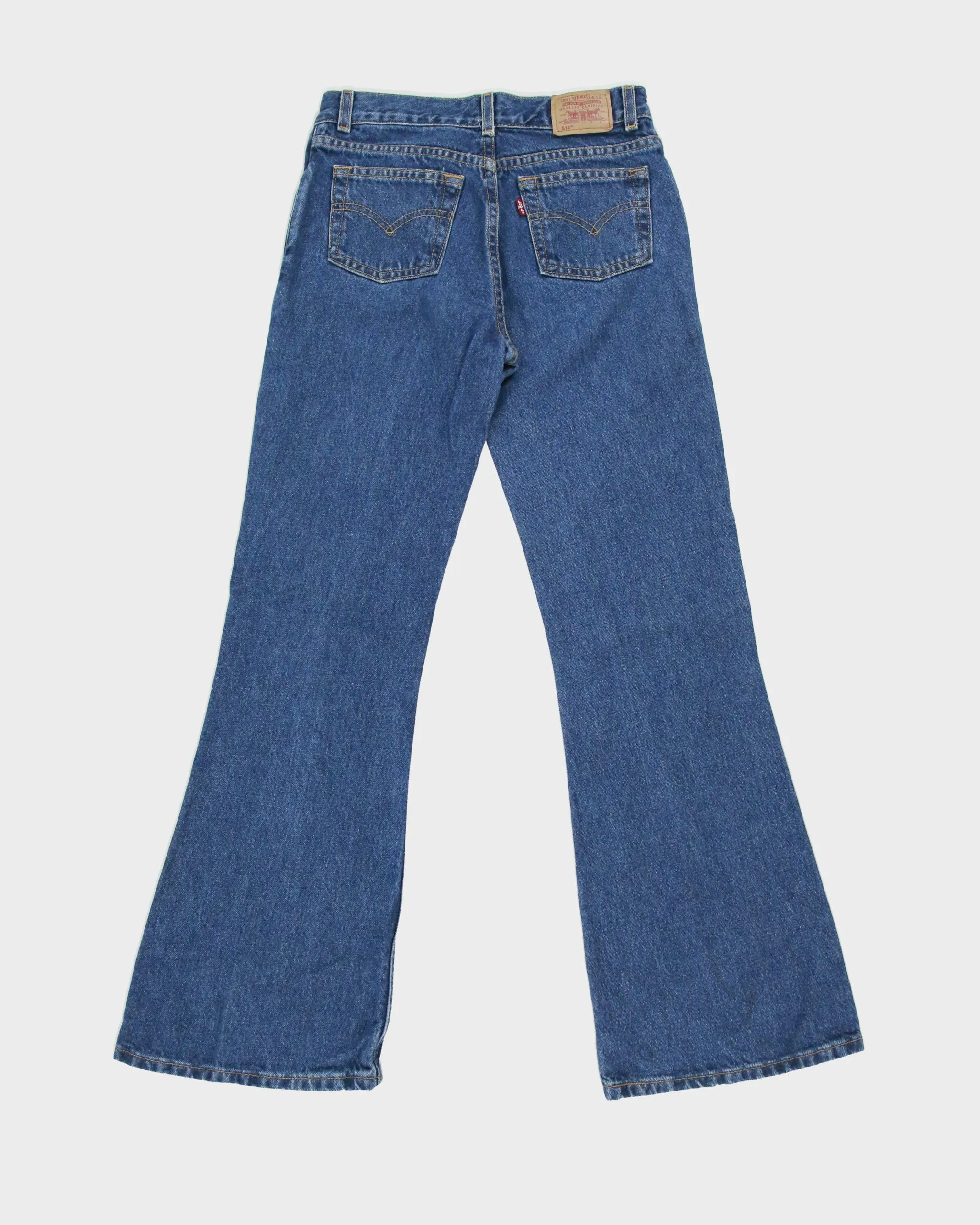 Vintage 2002 Levi's 514 Batwing Tag Bootcut Jeans - W28 L28 sold by Rokit product image thumbnail 2