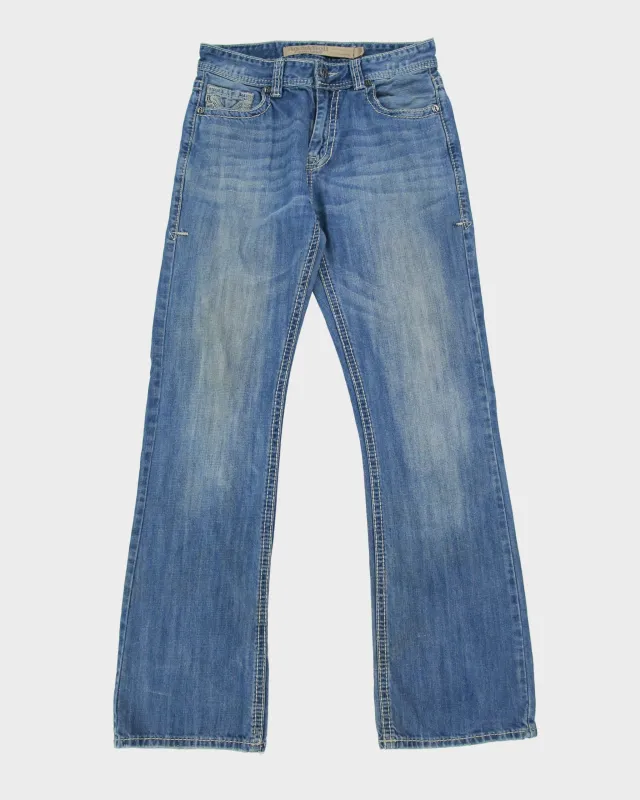 Vintage Y2K 00s Rock & Roll Cowboy Relaxed Bootcut Jeans - W32 L34 made by Rokit