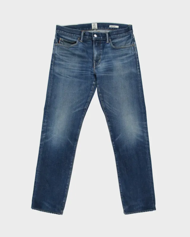 Vintage Hiroshi Kato 'The Pen' Selvedge Slim Fit Jeans - W33 L30 made by Rokit