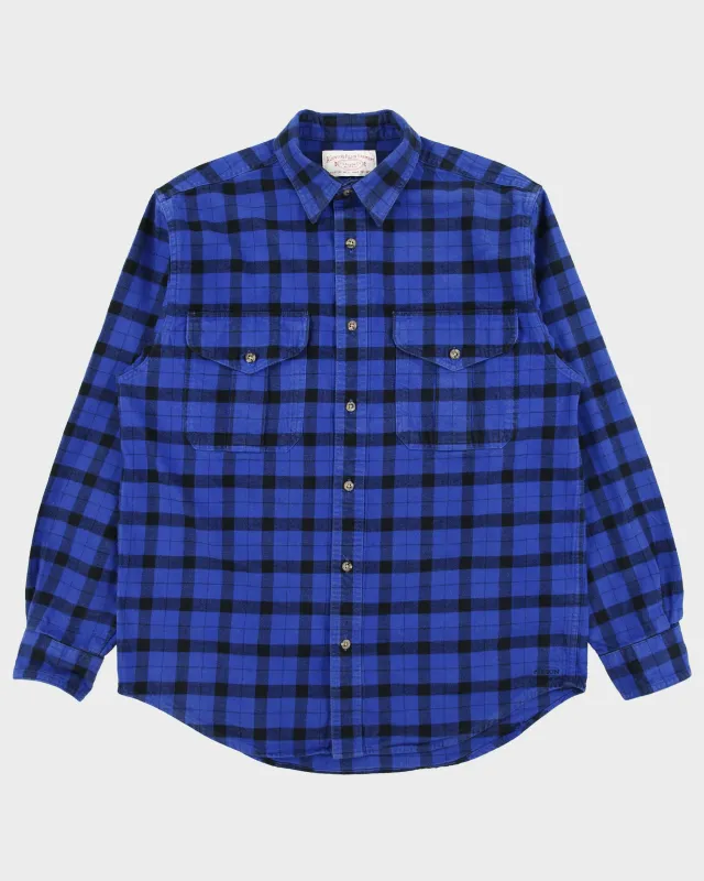 Vintage Filson Heavyweight Long Sleeve Plaid Flannel Shirt - M made by Filson