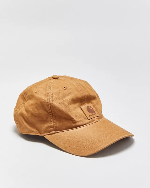 DS Vintage Carhartt Tan Canvas Odessa Velcro Baseball Cap - OS made by Carhartt
