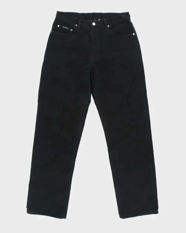 Vintage 1990s Calvin Klein Jeans Velvet Corduroy Trousers - W32 L31 made by Calvin Klein