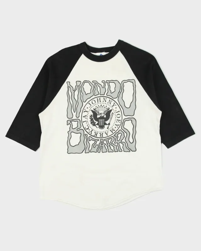 Vintage 2002 Ramones Mondo Bizarro Heavyweight Crewneck Raglan Baseball T-Shirt - L made by Rokit