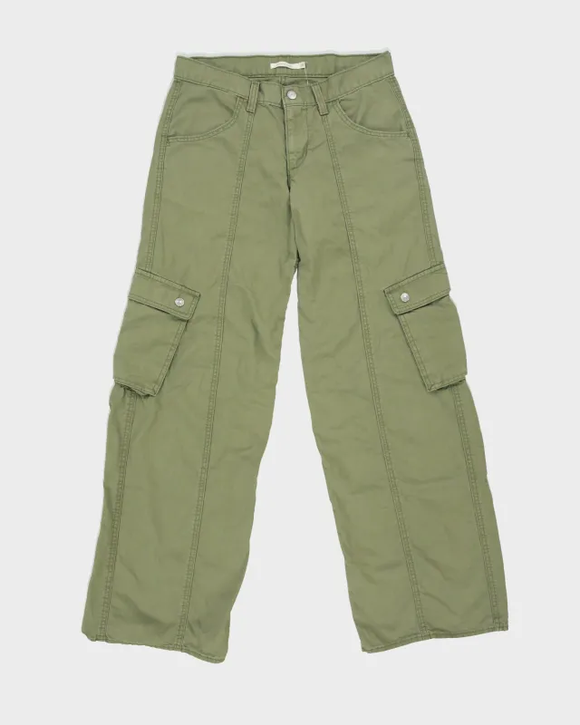 Vintage Y2K 00s Levi's 'Super Low Cargo' Multi Pocket Trousers - W31 L30 made by Levi's
