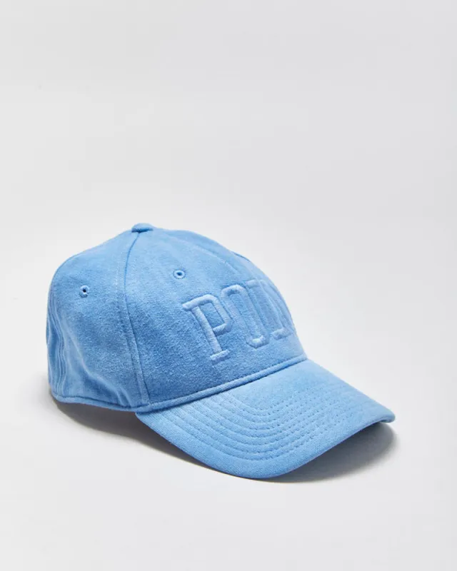 Vintage Polo Ralph Lauren Velour Spell Out Snapback Baseball Cap - OS made by Ralph Lauren
