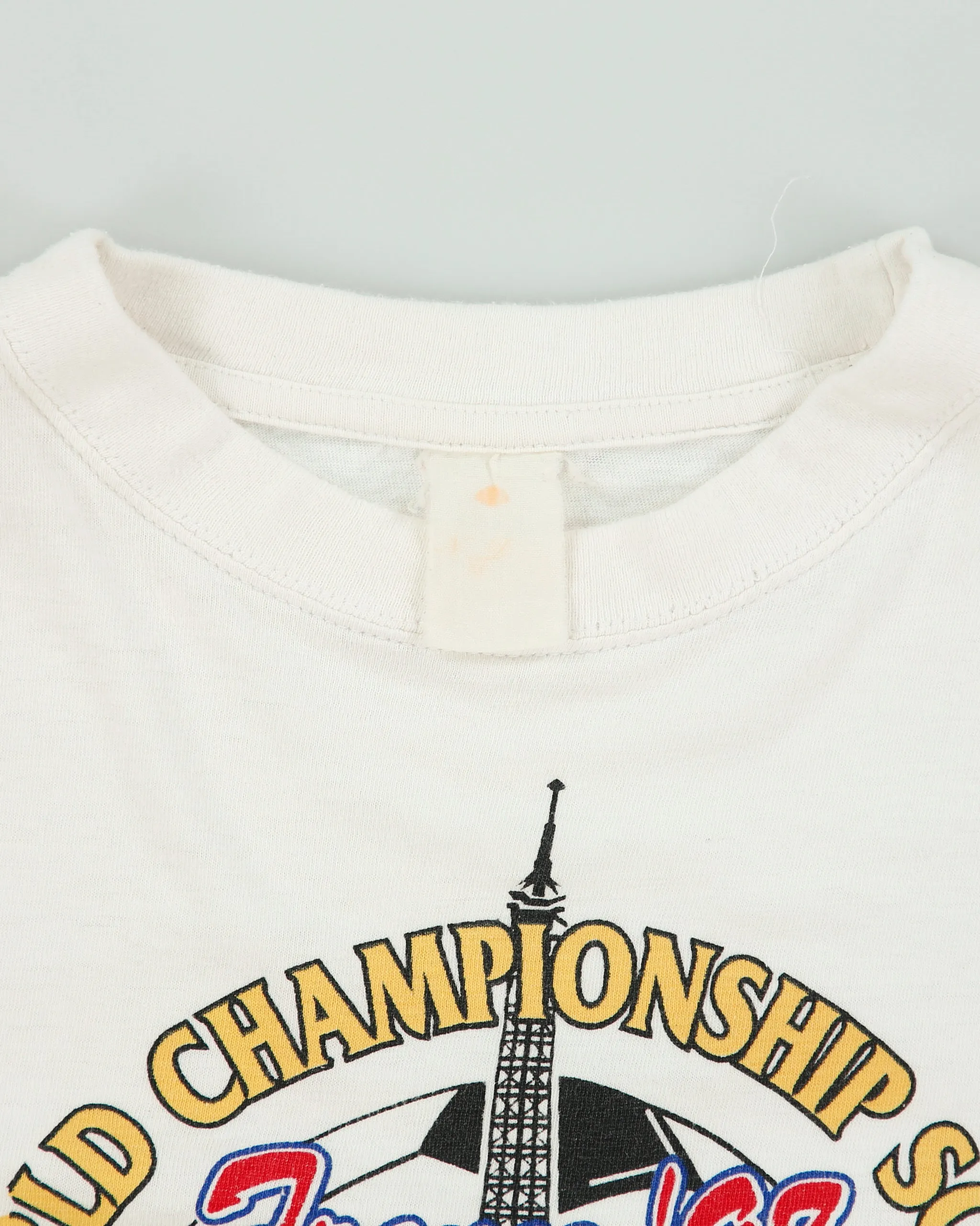 Vintage 1998 World Cup Team Italia Heavyweight Crewneck Football T-Shirt - L sold by Rokit product image thumbnail 5