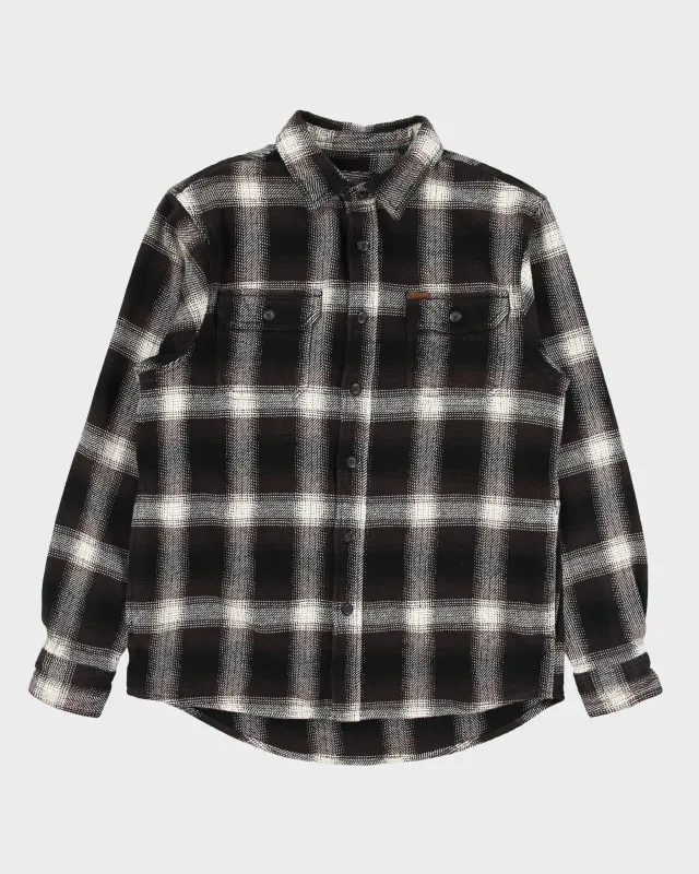 Vintage Orvis Heavyweight Plaid Flannel Over Shirt - s made by Rokit