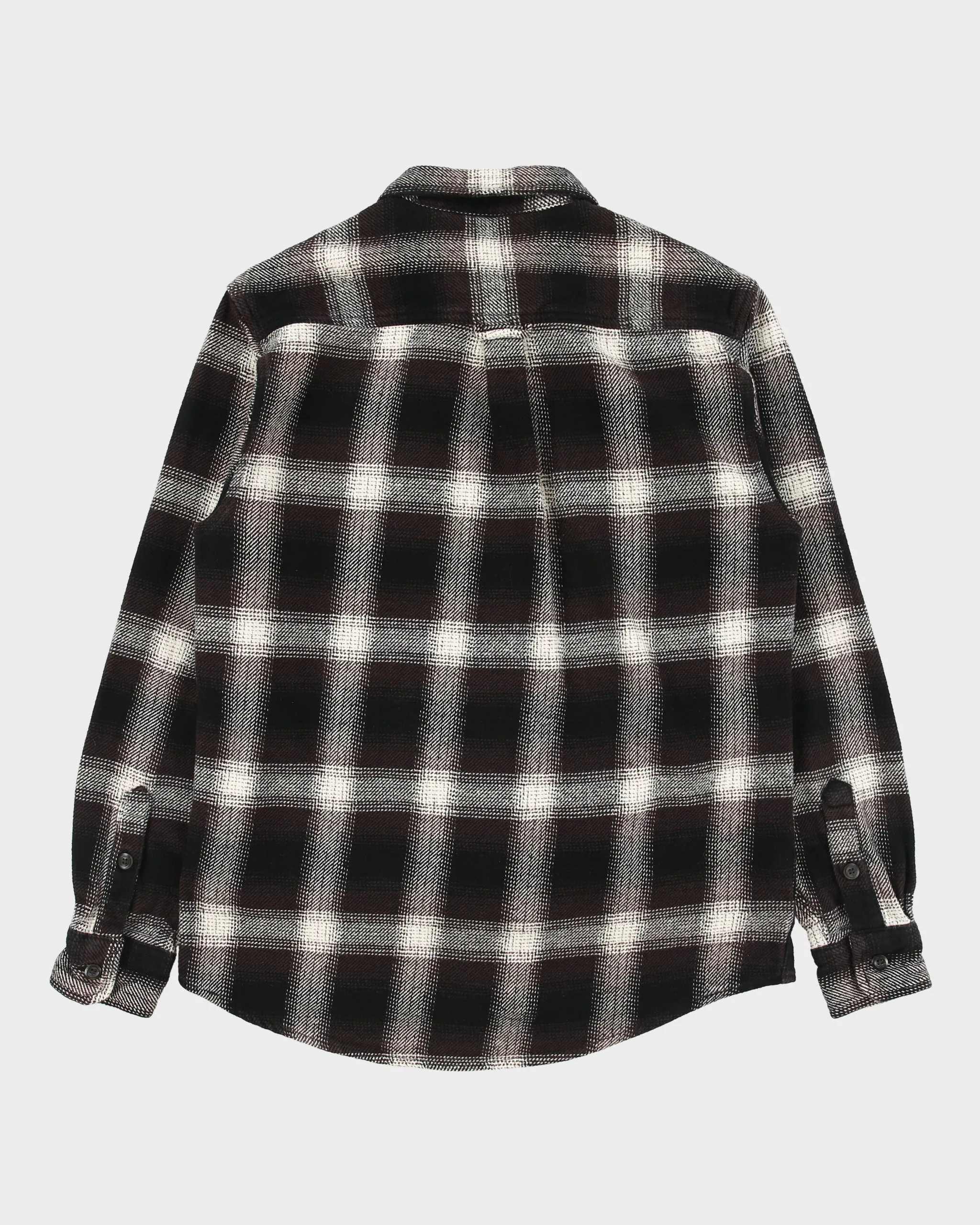 Vintage Orvis Heavyweight Plaid Flannel Over Shirt - s sold by Rokit product image thumbnail 2