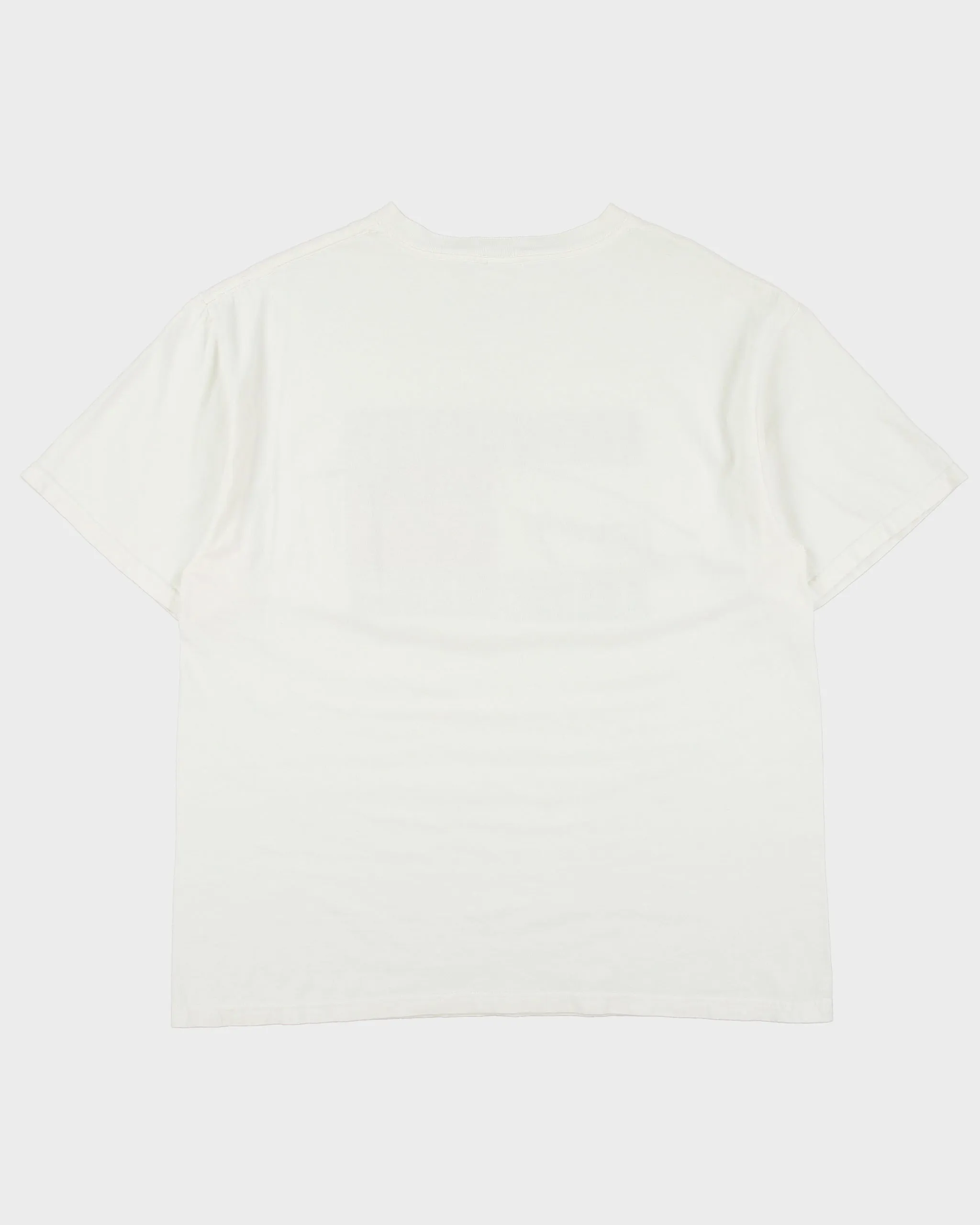Vintage 1990s Tommy Jeans Heavyweight Made In USA Crewneck T-Shirt - M sold by Rokit product image thumbnail 2
