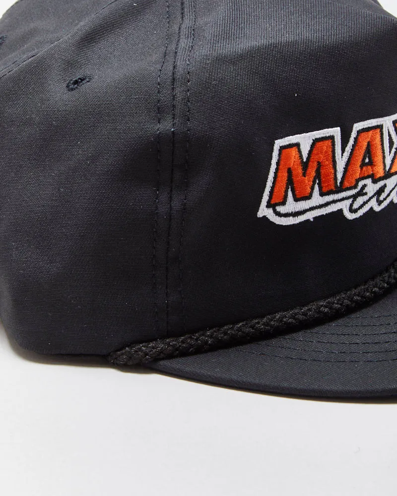 DS Vintage Y2K 00s Maxxis Tires Rope Peak Made In USA Leather Strap Flat Brim Trucker Hat - OS sold by Rokit product image thumbnail 4