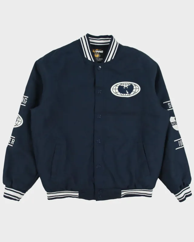 Vintage WU-TANG Forever Twill Canvas Quilt Lined 'All City' Varsity Jacket - L made by Rokit