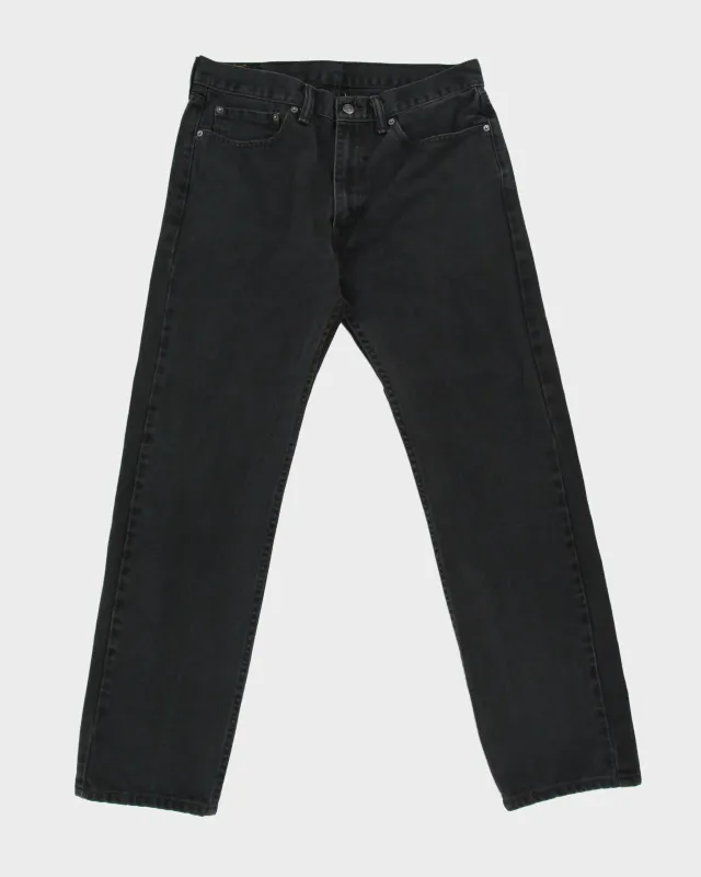 Vintage 2010s Levi's 505 Regular Fit Straight Leg Jeans - W33 L31 made by Levi's