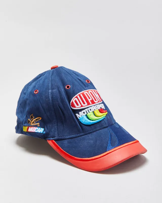 Vintage 2004 Y2K Chase Authentics Du Pont Motorsports Jeff Gordon #24 Moleskin Flame Nascar Nu-Fit Baseball Cap - OS made by Nascar