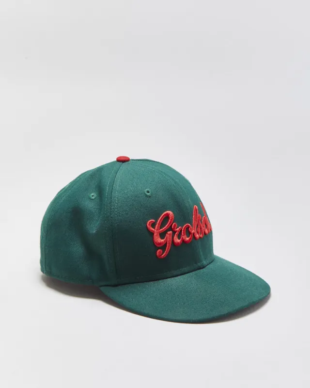 Vintage Y2K 00s New Era 9Fifty Grolsch Beer Curve Brim Snapback - M/L made by Rokit