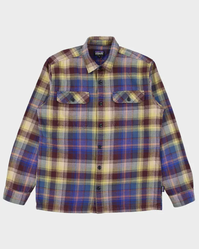 Vintage 2000s Patagonia Organic Cotton Long Sleeve Plaid Flannel Shirt - M made by Patagonia