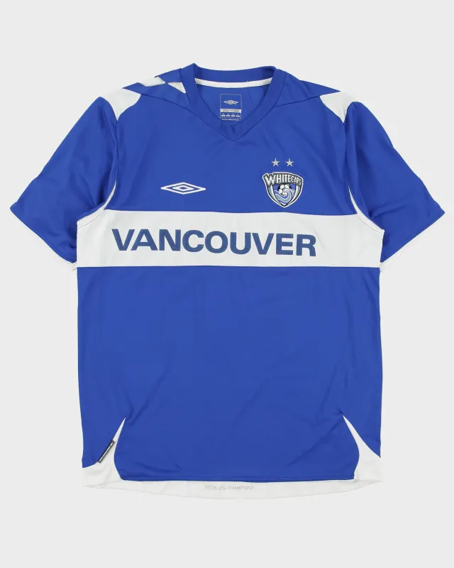 Vintage 2007-08 Umbro Vancouver Whitecaps FC Short Sleeve Football Away Shirt - M made by Umbro