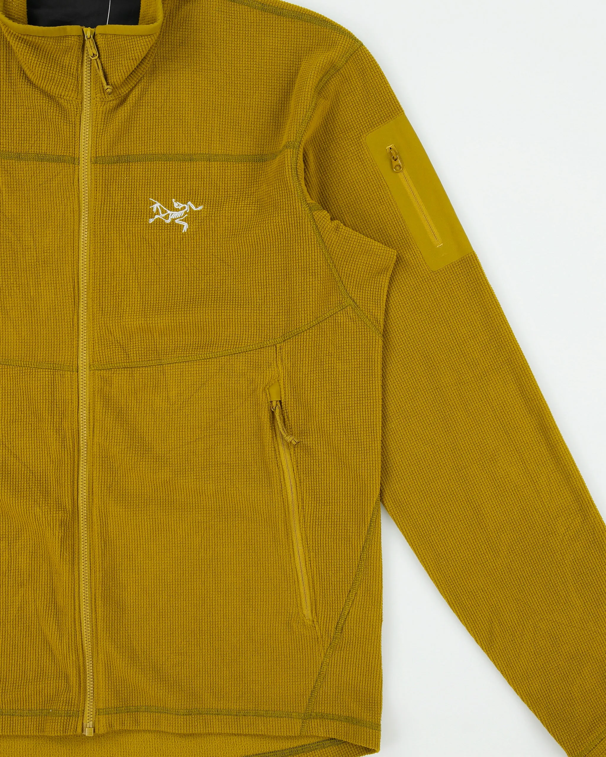 Arc'teryx Delta LT Olive Khaki Full-Zip Technical Fleece - M sold by Rokit product image thumbnail 3