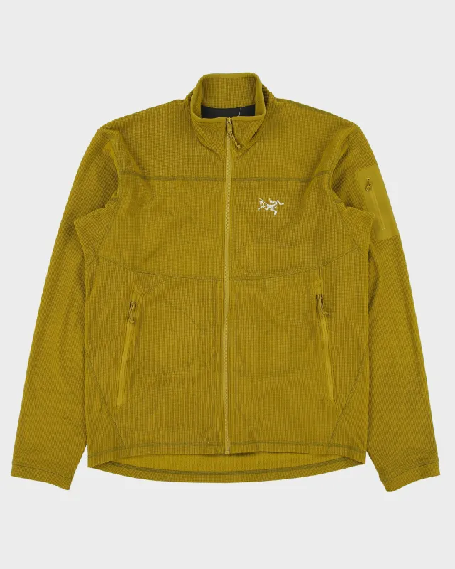 Arc'teryx Delta LT Olive Khaki Full-Zip Technical Fleece - M made by Arc'teryx