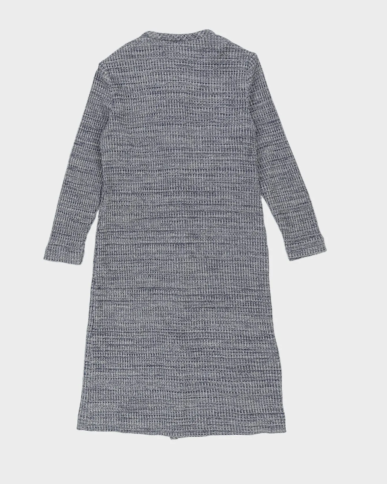 1990s Blue Lurex Knitted Dress - M sold by Rokit product image thumbnail 2