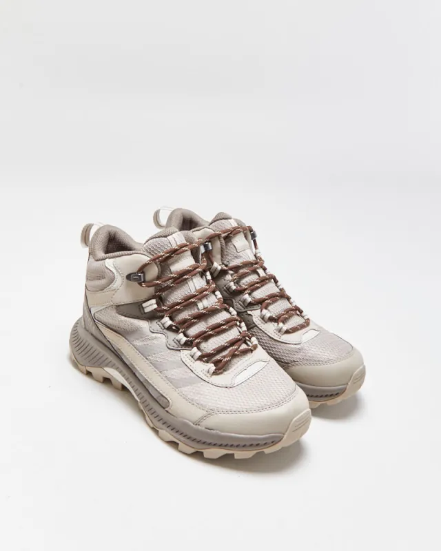 DS Merrell Women's Khaki Speed Strike 2 Gore-Tex Mid Hiking Boots - UK6 made by Merrell