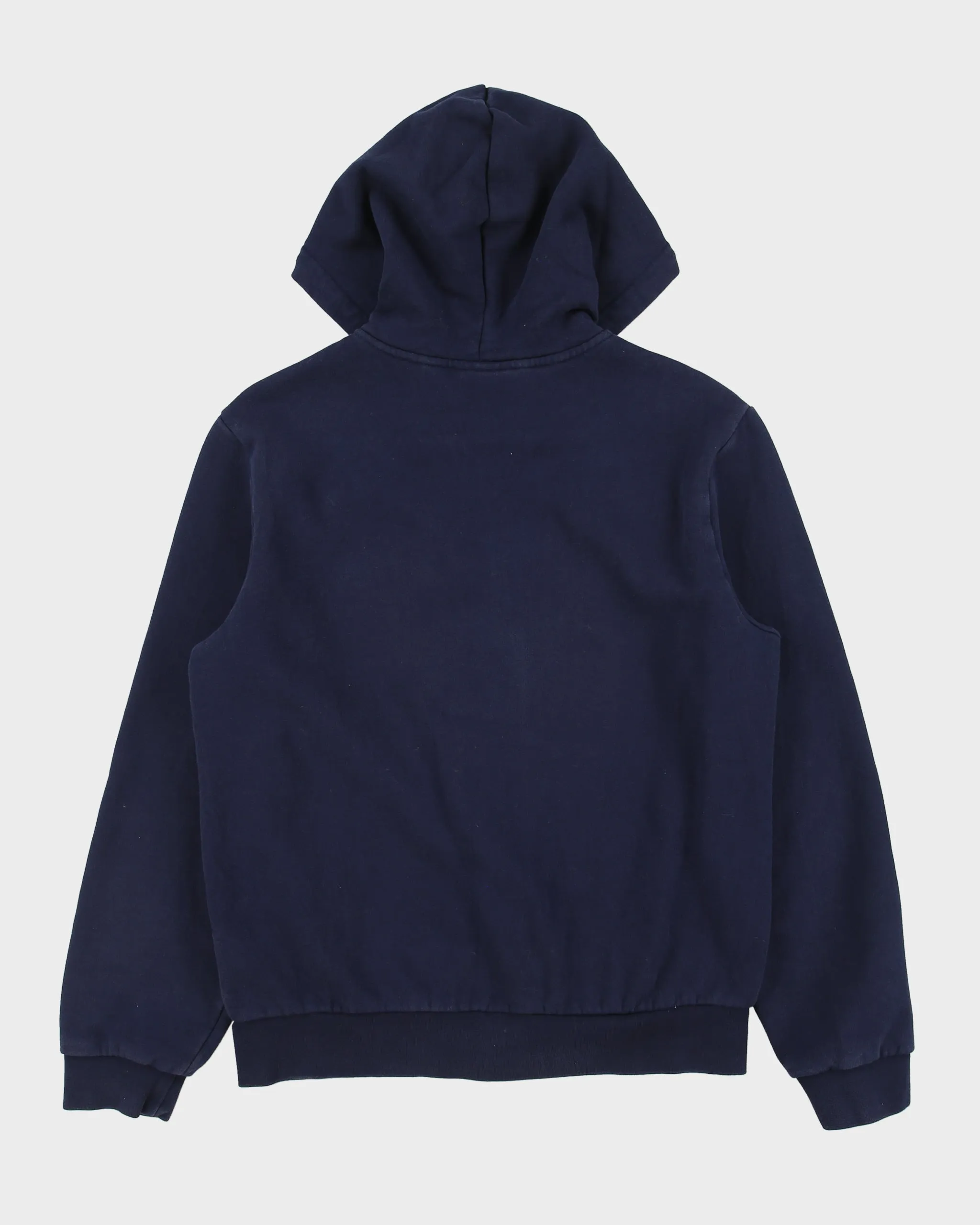 Lacoste Navy Heavyweight Fleece Lined Classic Fit Full-Zip Hoodie - M sold by Rokit product image thumbnail 2