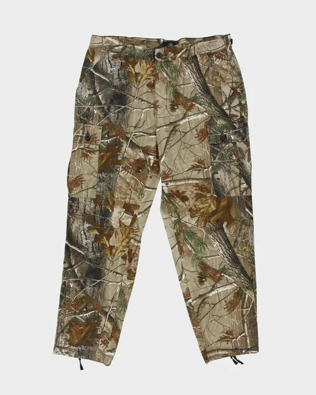 Vintage Y2K 00s Redhead Realtree Camo Canvas Relaxed Fit Tapered Cargo Trousers - W38 L31 made by Rokit