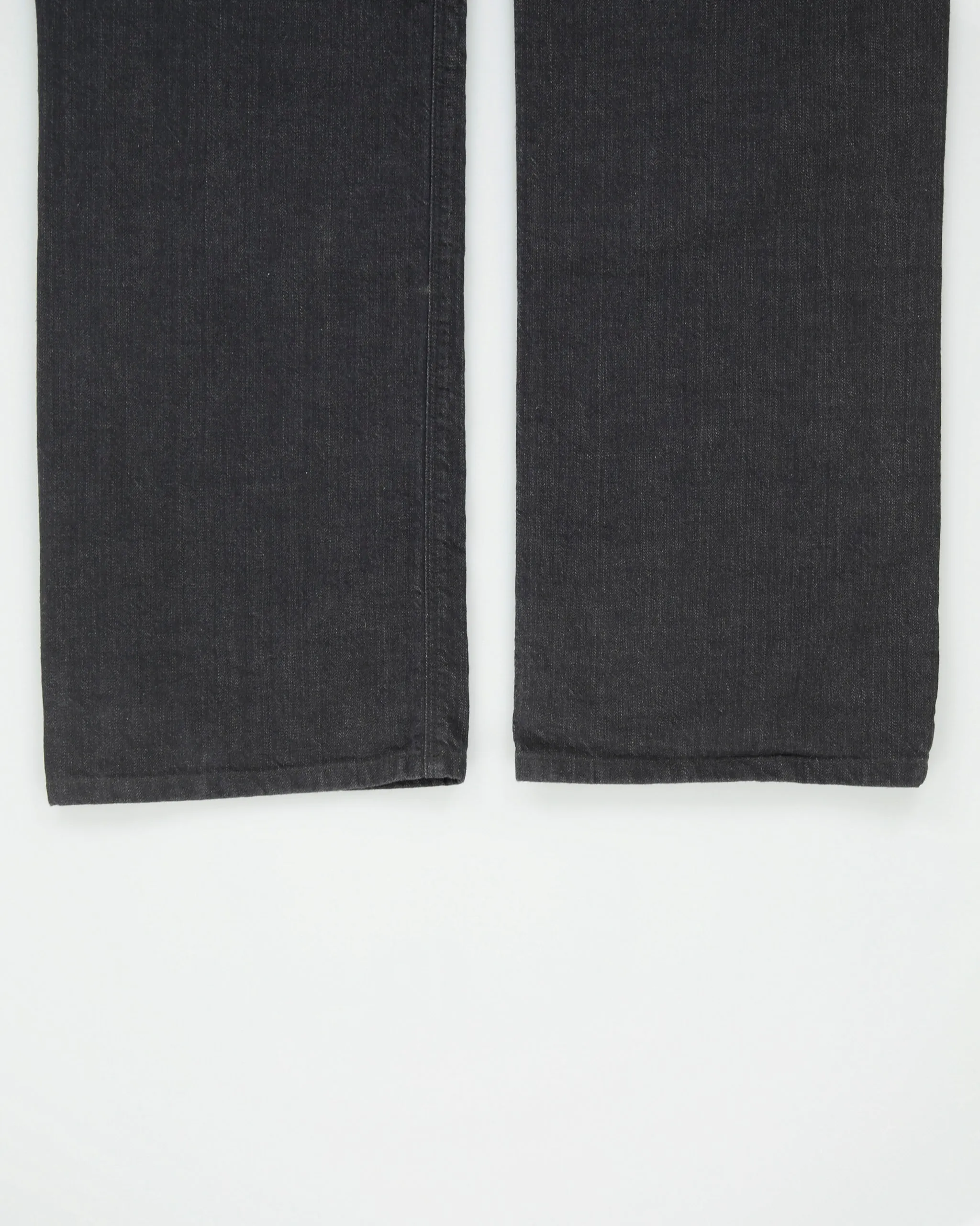 Vintage F/W 2009 Louis Vuitton By Marc Jacobs Damier Mid Rise Embroidered Quatrefoil Pocket Relaxed Fit Straight Leg Denim Jeans - W36 L32 sold by Rokit product image thumbnail 5