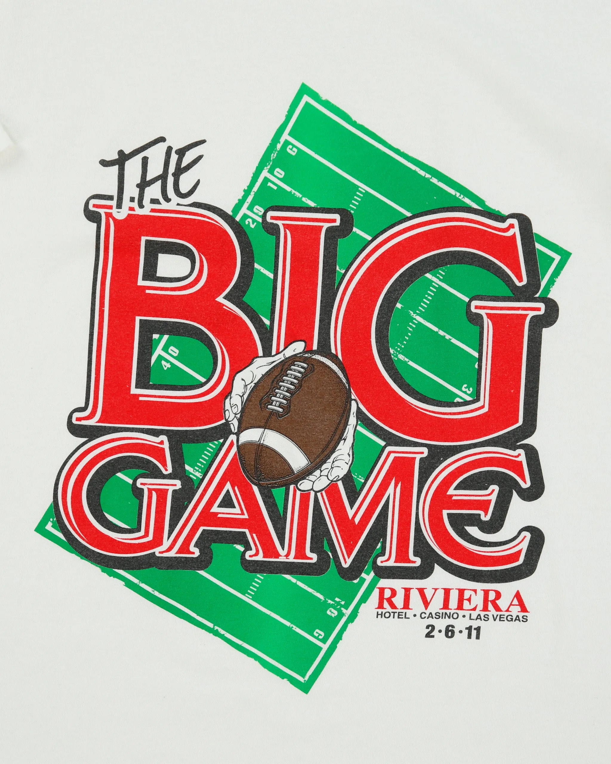 Vintage The Big Game Riveria Las Vegas Heavyweight Gildan Crewneck T-Shirt - M sold by Rokit product image thumbnail 4