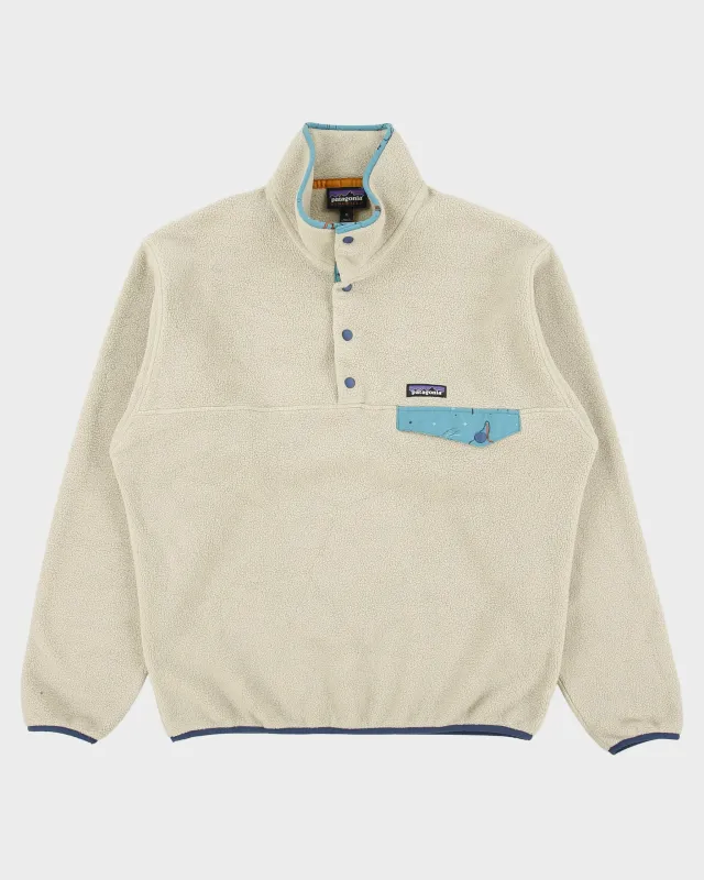 Vintage Patagonia Synchilla Snap-T Graphic Detail Pullover Fleece - M made by Patagonia