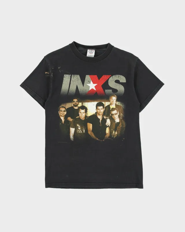 Vintage 2006 INXS The Switched On Tour Distressed Delta Pro Weight Crewneck T-Shirt - S made by Rokit