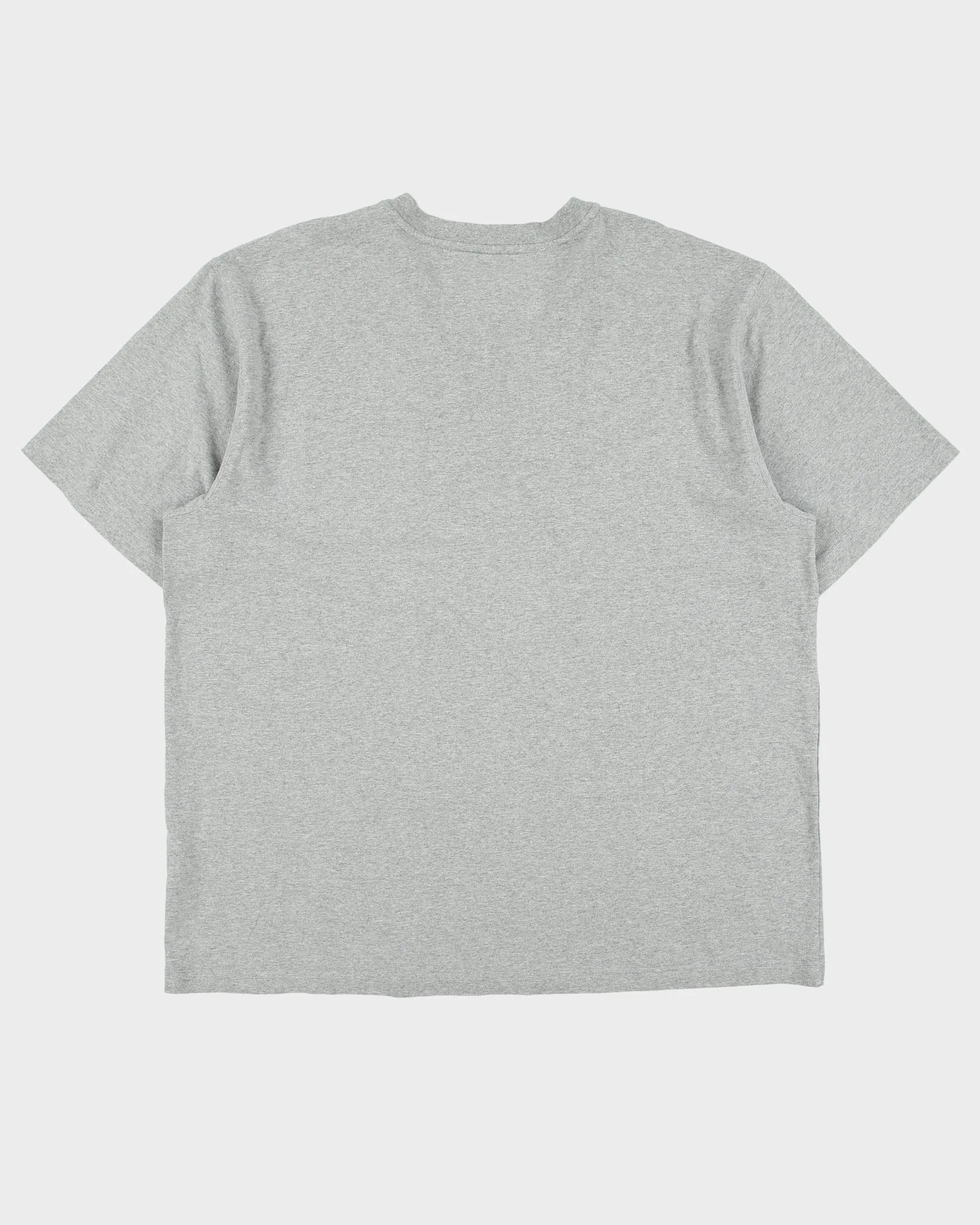 Vintage Carhartt Grey Marl Heavyweight Loose Fit Crewneck Henley T-Shirt - XL sold by Rokit product image thumbnail 2