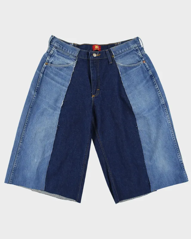 Rokit Originals Denim Splice Jorts - M made by Rokit